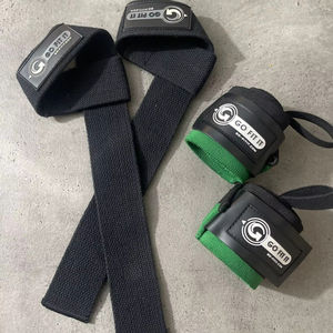 Juego Combinado de Muñequeras Deportivas de Neopreno y Elásticas en Forma de 8 y Correas de Levantamiento de Pesas con Alta Elasticidad para Entrenamiento - Product Image 1