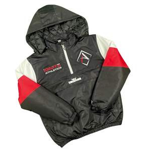 Chaqueta Anorak Cortavientos con Cremallera para Hombre, Logotipo Personalizado, Impermeable, Ligera, con Capucha, para Entrenamiento y Actividades al Aire Libre - Product Image 2