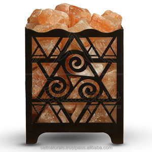 Lampe de sel de l'Himalaya relaxante pour la décoration de la chambre, lampe de sel à lumière douce, ambiance cosy - Product Image 3