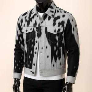 Chaqueta de Motocicleta de Cuero Vacuno Auténtico, Hecha a Mano, Transpirable, Impermeable, Resistente al Viento, Tejida, Ecológica, para Invierno - Product Image 4