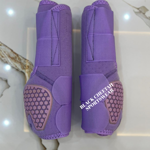 Botas de Protección para Patas de Caballo, de Neopreno, Absorbentes de Impactos, Duraderas, para Equitación, Entrenamiento, Salto - Product Image 6