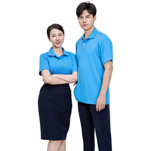 เสื้อเชิ้ตผู้ชาย FMF รุ่น Front 200 กรัม แขนสั้น กระดุมหน้า ผ้าถักทั่วไป TC 60% คอตตอน +40% โพลีเอสเตอร์ ผ้ากันยับ - Product Image 4