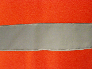 Veste polaire à fermeture éclair intégrale haute visibilité, vêtement de travail thermique réfléchissant avec poches, protection anti-chaleur et anti-vapeur - Product Image 5