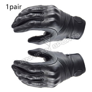 Guantes de Motocross de Cuero Personalizados con Protección para los Nudillos, Guantes de Motocicleta con Pantalla Táctil para Hombre, Guantes de Carreras Cross Country - Product Image 3