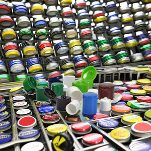 Capsules à rabat multicolores en PET pour bouteilles, usage chimique, fabriquées en Inde - Product Image 2