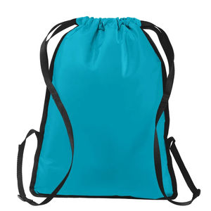 Unisex Comfortable Sport Drawstring Bag Made of Soft Polyester Nylon with Geometric Pattern Promotional Printing Custom Logo - Product Image 2