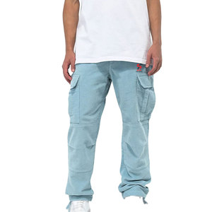 Pantalon cargo et pantalon de travail Solid Trader en textile de haute qualité, design ergonomique, ceinture souple, poches cargo à rabat sécurisées, doux et confortable - Product Image 6
