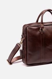 Bolso Bandolera Moderno para Portátil de Cuero Genuino de Diseño Premium - Impermeable, Ligero, Portátil, de Alta Calidad, Personalizado, con Múltiples Bolsillos, de Fábrica - Product Image 3