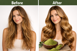 Acondicionador Capilar en Polvo de Cassia Premium con Fórmula 2 en 1 Nutritiva para Todo Tipo de Cabello - Product Image 3