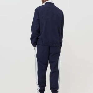 Vintage Waterproof Windbreaker <b>Jacket</b> and Pants Set Panel Design Screen Printed <b>Men's</b> Sportswear Tracksuit - Product Image 5