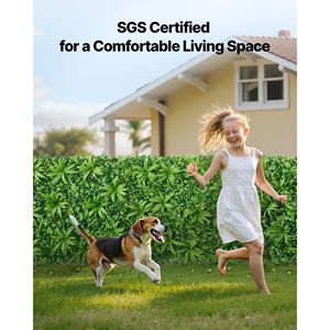 Pannelli di Bosso Artificiale 40 x 120 cm, Protezione Solare, Sfondo Verde, Recinzione per Privacy, Erba Finta, Parete Vegetale Artificiale - Product Image 6