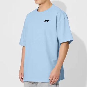 เสื้อยืดคอตตอน 100% ดีไซน์ใหม่ล่าสุด สวมใส่สบาย พิมพ์โลโก้ได้ตามต้องการ ทรงโอเวอร์ไซส์ ระบายอากาศได้ดี น้ำหนักเบา ราคาขายส่ง - Product Image 3