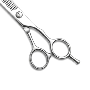 Ciseaux professionnels de coiffure en acier inoxydable à 30 dents, pour droitiers, à long manche, pour la texture des cheveux, pour salon de coiffure - Product Image 5