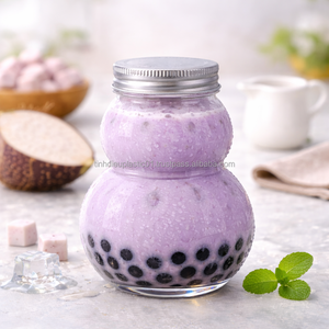 Botella de Jugo Ecológica de 500 ml en Forma de Calabaza, PET, con Tapa de 36 mm, Etiquetas Personalizadas, de Fábrica en Vietnam - Product Image 4