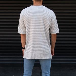 High Quality Oversized Drop Shoulder T-Shirt for Men Custom <b>Blank</b> 100% Cotton Street Wear Heavy Weight with Excellent Printing - Product Image 4