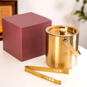 Fine <b>Table</b> Metal Ice Bucket Premium Beverage Holder - Product Image 3