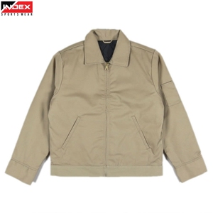 Chaqueta de Trabajo de Lona de Diseño Avanzado, Ropa de Trabajo de Tela Resistente con Costuras Fuertes y Bolsillos - Product Image 1