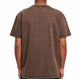 Camisetas transpirables estilo hip hop con efecto desgastado para adultos, recién llegadas, 100% algodón, personalizadas, a precios económicos. - Product Image 2