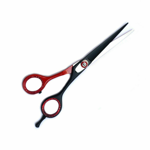 Stainless Steel Sharp Swivel <b>Ring</b> Right-Handed <b>Thinning</b> Hair Cutting Scissors Styling Barber Razor Scissor - Product Image 1