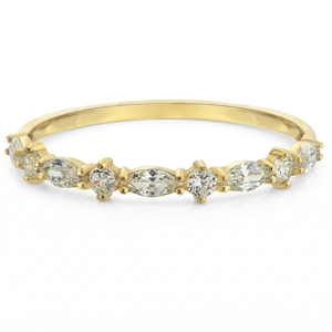 IGI certified Marquise Cut 1.00 Carat VS1 Clarity F Color 10k Gold <b>Diamond</b> <b>Ring</b> Engagement Band Lab grown <b>diamond</b> Jewelry Making - Product Image 1