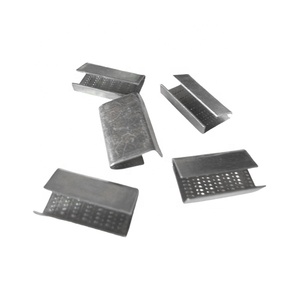 Clip per cinturino in acciaio per animali domestici guarnizione per imballaggio manuale per animali domestici 12mm 13mm 16mm 19mm - Product Image 1