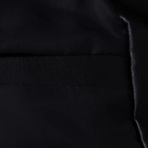 Veste en cuir texturé pour homme, coupe-vent, confortable, écologique, design tendance et urbain, sur mesure - Product Image 3