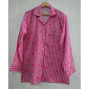 Conjunto de Pijama de Manga Larga con Estampado Floral de Algodón para Mujer, Conjunto de Pijama Suave y Transpirable, Ajuste Cómodo para el Día a Día - Product Image 3