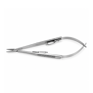 Hot Selling Castroviejo Needle <b>Holder</b> with Lock Reusable Microsurgical Instrument - Product Image 4