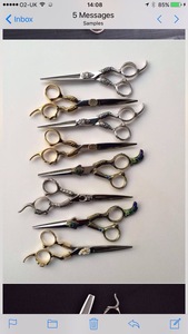 Tijeras de Peluquería Estilo Japonés con Revestimiento Rojo Exclusivo, Tijeras de Barbero de 6 Pulgadas, Acero Inoxidable 440C para Corte de Líneas Finas - Product Image 6