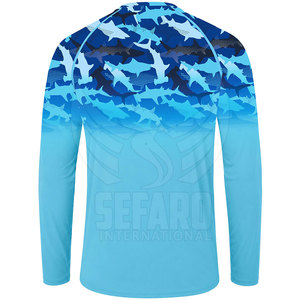 Camisetas de Pesca con Estampado Personalizado de Nuevo Estilo, Camisetas de Pesca en Oferta, Camisetas de Pesca Hechas a Medida - Product Image 2
