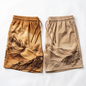 Pantalones cortos de malla con gráfico de grafiti abstracto urbano personalizado para hombre, pantalones cortos deportivos de baloncesto con sublimación para entrenamiento - Product Image 5