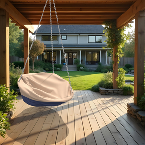Wholesale Elegant Design <b>Hanging</b> Nest <b>Chair</b> Custom Covers PU Coated OEM/ODM Support UV Resist Competitive Price - Product Image 1