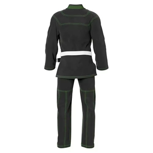 High Quality Customizable Lightweight Breathable Quick Dry 100% Cotton Karate Jiu Jitsu Uniform Front Option for Unisex Adults - Product Image 5