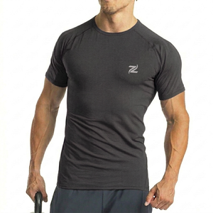 เสื้อยืดออกกำลังกายผู้ชาย ทรงสปอร์ต ยืดหยุ่น ระบายอากาศดี เหมาะสำหรับวิ่ง เทรนนิ่ง ฟิตเนส เล่นกีฬา - Product Image 1