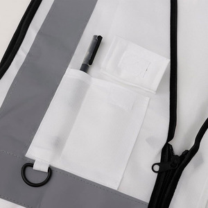 Service OEM durable, vêtements personnalisés avec logo, gilet de signalisation de sécurité routière, nouveau design, réversible, matière douce, meilleure fabrication - Product Image 4
