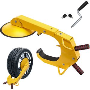 1 Pack Heavy Duty Anti Theft Trailer <b>Wheel</b> <b>Lock</b> Clamp Adjustable Tire Boot <b>Lock</b> Claw for Trailer Whee Steering <b>Wheel</b> <b>Locks</b> - Product Image 1