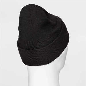 Bonnet en tricot personnalisé avec strass, style streetwear tendance, luxe, bonnet en jacquard tricoté pour l'hiver, pour hommes et femmes - Product Image 3