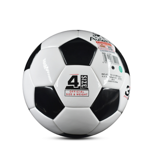 Ballon de football personnalisé avec logo imprimé, en cuir PU/PVC/TPU, vente en gros d'usine, différents types disponibles - Product Image 1