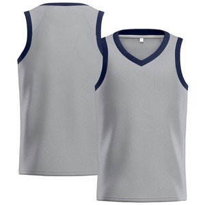 เสื้อบาสเก็ตบอลแขนกุดตาข่ายพิมพ์ลายชื่อทีมด้านหน้าสำหรับผู้ชาย ผ้าสแปนเด็กซ์/ไนลอน ระบายอากาศ แห้งเร็ว ต้านเชื้อแบคทีเรีย ใส่ได้ทุกฤดู แบบสั่งทำพิเศษ - Product Image 6