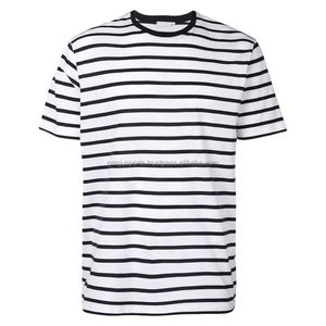 Toda la venta de alta calidad personalizar de talla grande de manga corta con cuello redondo forro de tela Jogging Street Wear deportes gimnasio camisetas para hombres - Product Image 1