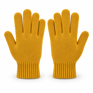 Guantes de Algodón Tejido Amarillos, Texturizados, Antideslizantes, Resistentes al Calor, Flexibles, de 10 mil de Grosor, para Uso General - Product Image 2