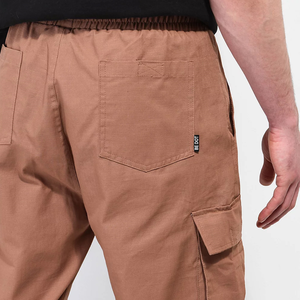 Pantalones Cargo de Lona Estilo Safari para Hombre, 100% Algodón, Ecológicos, Resistentes al Viento, Antiarrugas, de Secado Rápido, Transpirables, con Decoración Vintage - Product Image 5