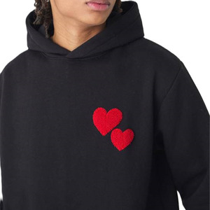 Conjuntos de Sudadera con Capucha y Pantalones Deportivos para Hombre, Negros, con Estampado Gráfico, Personalizados, de Felpa Gruesa, Ropa Deportiva Urbana - Product Image 3