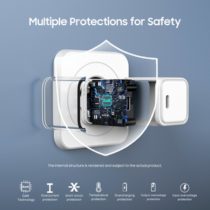 <span class=keywords><strong>Cargador</strong></span> Gan de 30 W para iPhone y <span class=keywords><strong>Samsung</strong></span>, Adaptador de Carga Súper Rápida <span class=keywords><strong>Original</strong></span> Portátil, <span class=keywords><strong>Cargador</strong></span> de Pared USB <span class=keywords><strong>C</strong></span> para Teléfono Móvil PD de 30 W, <span class=keywords><strong>Tipo</strong></span> <span class=keywords><strong>C</strong></span> - Product Image 6