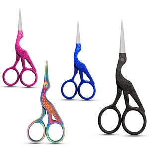 Juego de Tijeras Multifuncional de 4 Piezas para el Cuidado de las Uñas, Manicura, Cutículas, Punta Fina, Bordado, Acero Inoxidable, OEM, Venta al por Mayor - Product Image 4