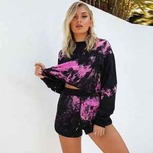 Soft <b>Tie</b> Dye Lightweight Summer <b>Set</b> Relaxed Fit Comfortable Casual Stylish High Quality Women Outfit - Product Image 6