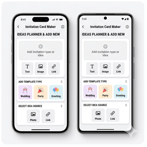 แอปทำการ์ดเชิญ RoyalCraft – สร้างการ์ดเชิญ การ์ดแต่งงาน การ์ดงานเลี้ยง และเทมเพลต ios/android - Product Image 4