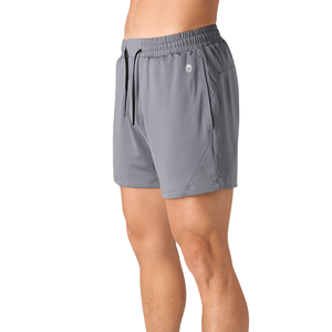 Pantalones Cortos Deportivos Transpirables de Malla para Hombre, Ligeros, de Secado Rápido, para Gimnasio, Entrenamiento, Correr, con Cintura Elástica - Product Image 2