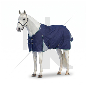 Manta de Lujo para Caballos, Resistente y Ligera, Rellena de Algodón, Impermeable, Transpirable, Antidesgarros, Protección contra la Lluvia, Equipo Ecuestre - Product Image 3