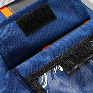 Chaleco de Seguridad Reflectante para Motocicleta con Logotipo Personalizado, LED Intermitente, Impermeable, Ligero, ANSI Clase 2, Alta Visibilidad - Product Image 2